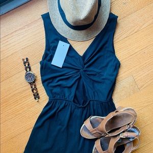 Black cut out jumpsuit XS